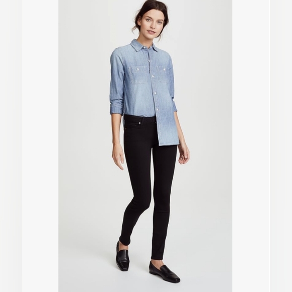 Paige Black Verdugo Ultra Skinny Leg Jeans 28 - Picture 1 of 9